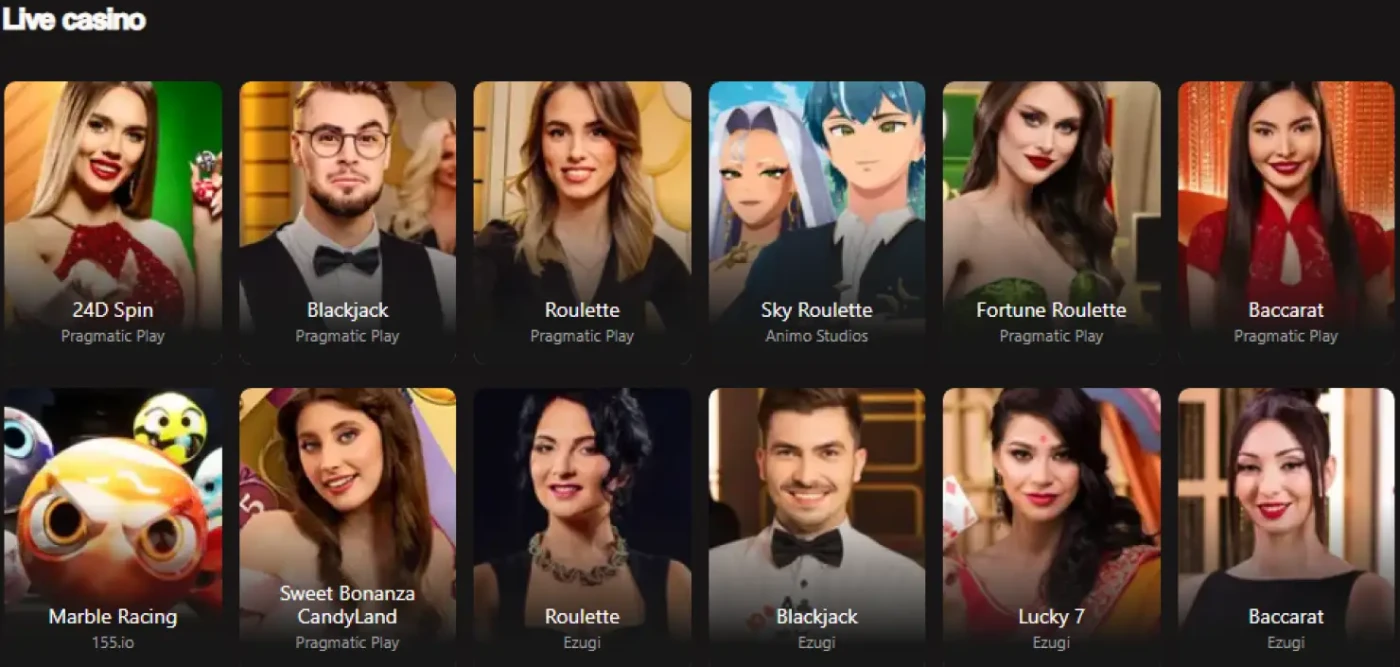 BetNinja Casino Live Casino